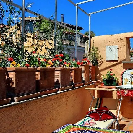 Vicolo Del Bologna Terrace Loft 公寓 罗马